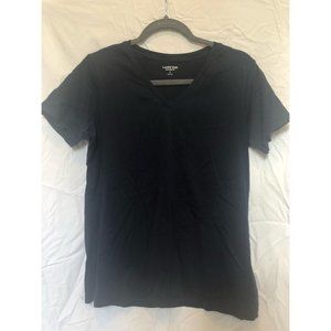 Lands' End Relaxed Fit V-Neck T-shirt
